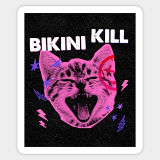 Bikini Kill - Punk Cat Sticker